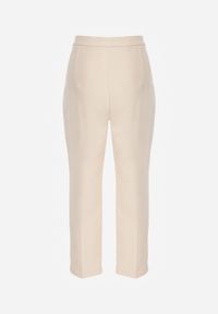 Renee - Beżowe Klasyczne Spodnie VICES Garniturowe High Waist Dimaia. Okazja: na co dzień, na spotkanie biznesowe, na komunię, do pracy, na imprezę. Stan: podwyższony. Kolor: beżowy. Styl: klasyczny #5