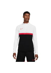 Bluza sportowa męska Nike Dri-FIT Academy 21 Drill Top. Kolor: biały. Styl: sportowy