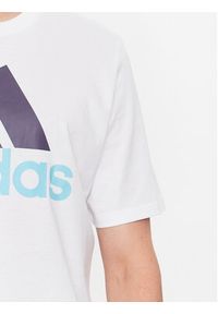 Adidas - adidas T-Shirt Essentials Single Jersey Big Logo T-Shirt IJ8579 Biały Regular Fit. Kolor: biały. Materiał: bawełna, jersey #5