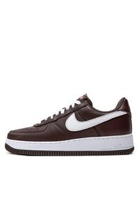 Nike Sneakersy Air Fore 1 Low Retro Qs FD7039 200 Brązowy. Kolor: brązowy. Materiał: skóra #4