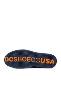 DC Shoes Sneakersy DC01721410 Granatowy. Kolor: niebieski. Materiał: skóra, zamsz #8