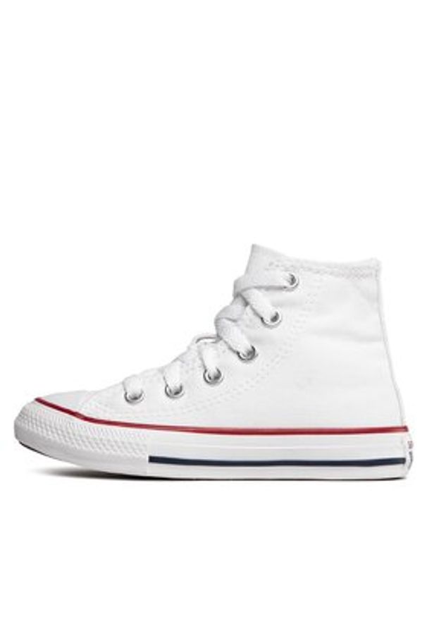 Converse Trampki Chuck Taylor All Star Hi 3J253 Biały. Kolor: biały. Materiał: materiał