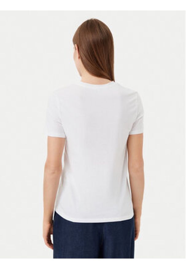 only - ONLY T-Shirt Ariana 15343771 Biały Regular Fit. Kolor: biały. Materiał: bawełna
