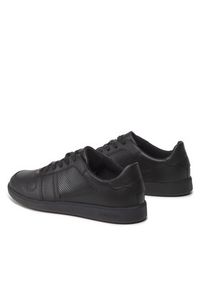 Calvin Klein Sneakersy Low Top Lace Up Lth HM0HM00471 Czarny. Kolor: czarny. Materiał: skóra