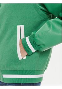 Tommy Jeans Kurtka bomber Letterman DW0DW15958 Zielony Regular Fit. Kolor: zielony. Materiał: syntetyk #4