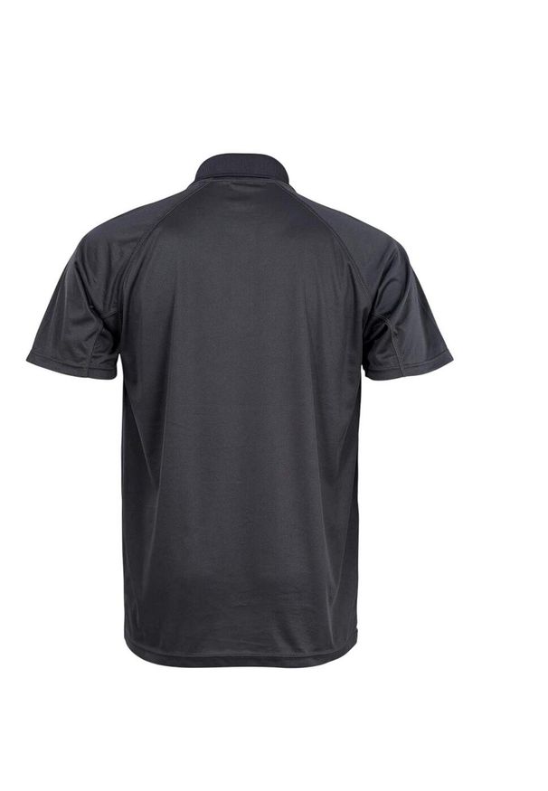SPIRO - Koszulka Polo Dla Dorosłych Unisex Performance AirCool. Typ kołnierza: polo. Kolor: czarny