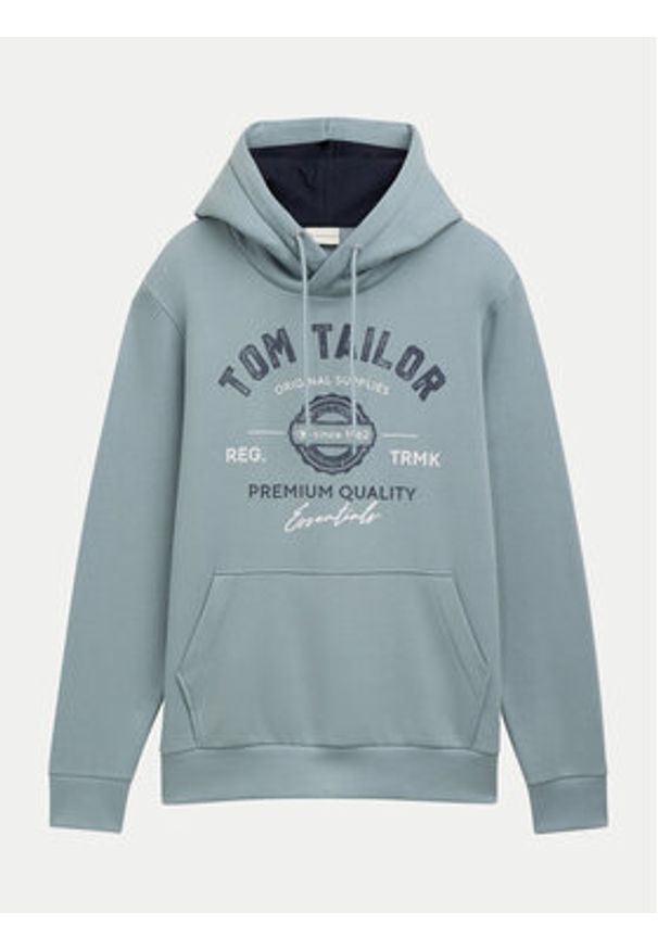 Tom Tailor Bluza 1043292 Zielony Regular Fit. Kolor: zielony. Materiał: bawełna, syntetyk