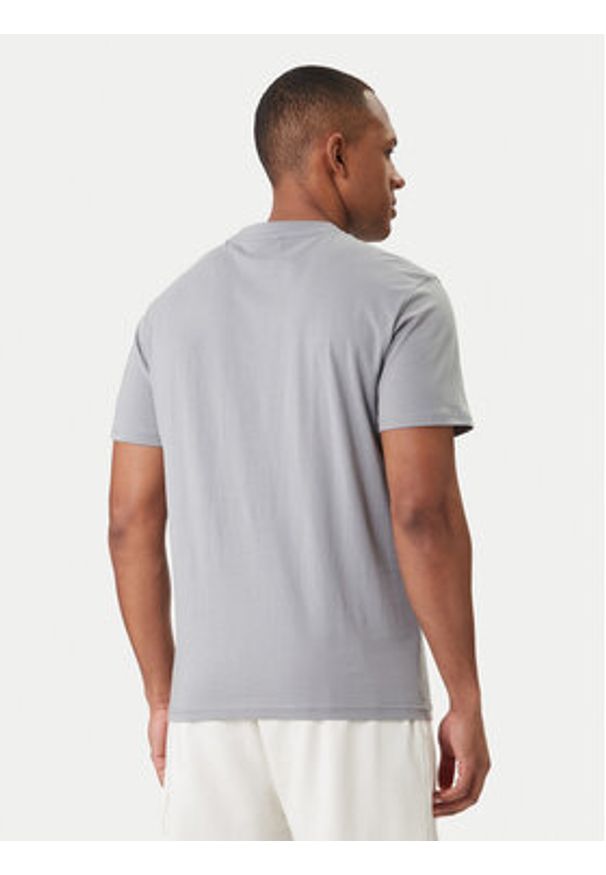 Napapijri T-Shirt S-Aylmer NP0A4HTO Szary Regular Fit. Kolor: szary. Materiał: bawełna
