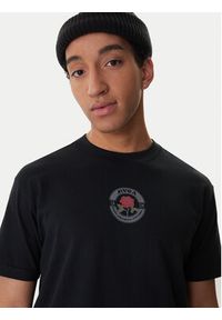 RVCA T-Shirt Roses Poster EVYZT00281 Czarny Regular Fit. Kolor: czarny. Materiał: bawełna #3
