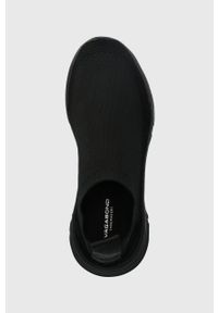 vagabond - Vagabond sneakersy JANESSA kolor czarny. Nosek buta: okrągły. Kolor: czarny. Materiał: skóra, guma. Obcas: na platformie