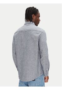 Tommy Jeans Koszula DM0DM20875 Granatowy Regular Fit. Kolor: niebieski. Materiał: bawełna #5