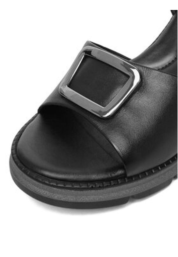 Lasocki Sandały CEO-EST-ETNA-06 Czarny. Kolor: czarny. Materiał: skóra