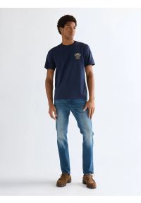 Wrangler - MESKA KOSZULKA WRANGLER SMALL AMERICANA TEE NAVY 112377984 #5
