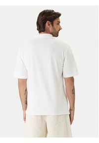 BOSS Polo Iconic 50561186 Biały Regular Fit. Typ kołnierza: polo. Kolor: biały. Materiał: bawełna #4