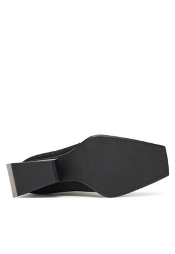 United Nude Botki Ricky Mid 109500116 Czarny. Kolor: czarny. Materiał: skóra