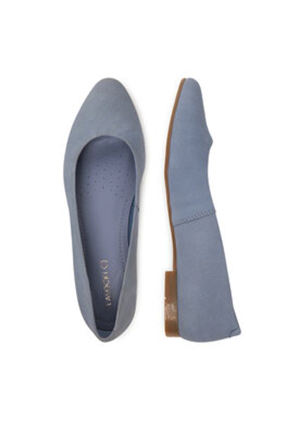 Lasocki Baleriny RST-KAJA-01N Niebieski. Kolor: niebieski. Materiał: skóra, nubuk