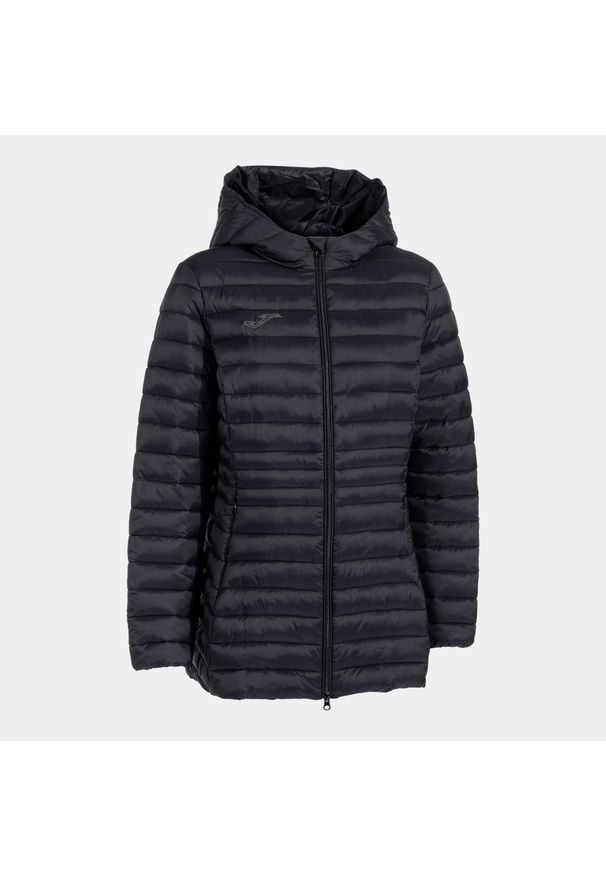 Joma - Kurtka sportowa damska Urban V Jacket. Kolor: czarny. Materiał: poliamid. Sport: turystyka piesza