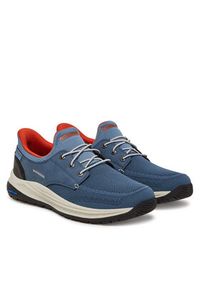 skechers - Skechers Sneakersy Meroe-Alden 205467/BLU Niebieski. Kolor: niebieski. Materiał: materiał