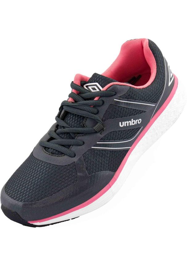 Damskie buty sportowe Umbro Enim 37 - Lekkie i oddychające. Okazja: na co dzień. Kolor: szary, pomarańczowy, wielokolorowy. Materiał: syntetyk. Sport: fitness