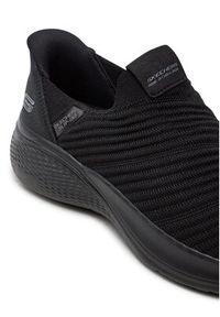 skechers - Skechers Sneakersy 117508 BBK Czarny. Kolor: czarny. Materiał: materiał #6