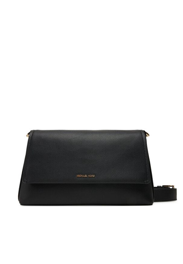 MICHAEL Michael Kors Torebka Nessa 30T5G8ZM3L Czarny. Kolor: czarny. Materiał: skórzane