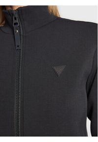 Guess Bluza New Allie Scuba V2YQ17 K7UW2 Czarny Regular Fit. Kolor: czarny. Materiał: wiskoza #2