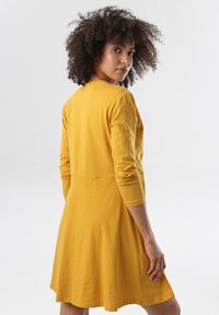 Born2be - Żółta Sukienka Thelrea. Kolor: żółty #3