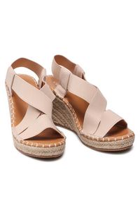 Clara Barson Espadryle WSS20460-02 Beżowy. Kolor: beżowy. Materiał: materiał #4