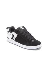 DC Shoes - Skórzane buty dla Kobiety COURT GRAFFIK Czarny. Kolor: czarny. Materiał: poliester, skóra, syntetyk, materiał. Szerokość cholewki: normalna #1