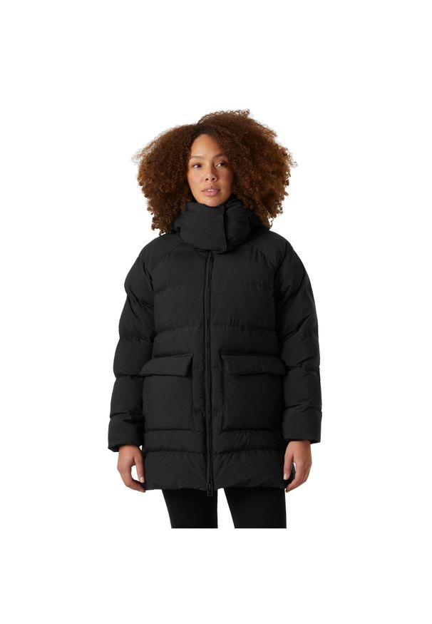 Damska kurtka puchowa Helly Hansen Ellie Puffy. Kolor: czarny. Materiał: puch. Sezon: zima. Sport: turystyka piesza