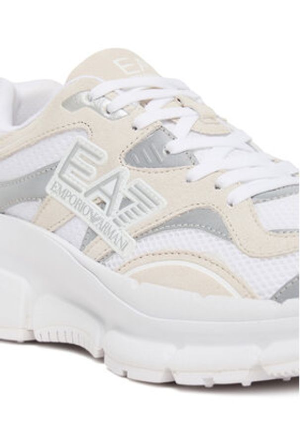 EA7 Emporio Armani Sneakersy X8X237 XK425 M0196 Biały. Kolor: biały. Materiał: materiał