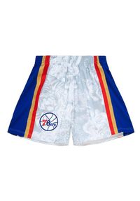 Mitchell & Ness - Szorty Philadelphia 76ers Swingman NBA CNY 4.0 1996/97. Kolor: biały. Sport: koszykówka #1