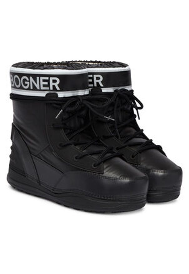 Bogner Śniegowce La Plagne 14 A 32547014 Czarny. Kolor: czarny. Materiał: skóra
