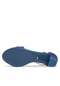 DeeZee Sandały F-DBQ-93824 Niebieski. Kolor: niebieski. Materiał: materiał #7