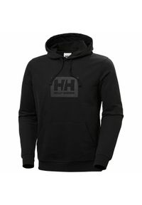 Bluza dresowa męska Helly Hansen Box Hoodie. Kolor: wielokolorowy. Materiał: dresówka