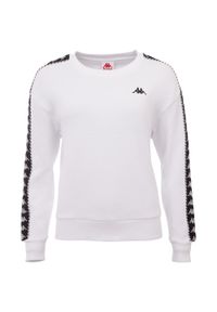 Bluza damska Kappa Ilary. Kolor: biały. Materiał: dresówka #1