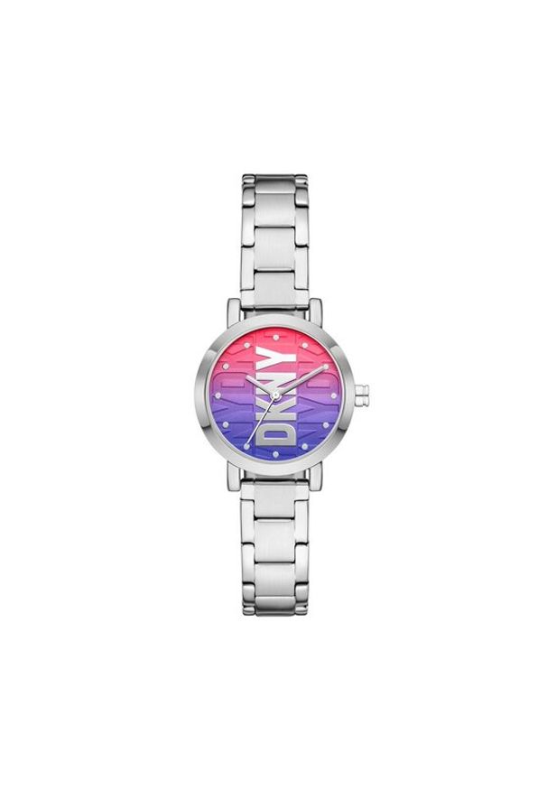 DKNY Zegarek Soho NY6659 Srebrny. Kolor: srebrny