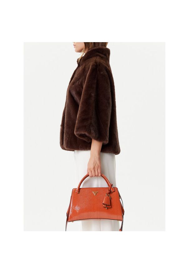 Torebka Guess. Kolor: brązowy