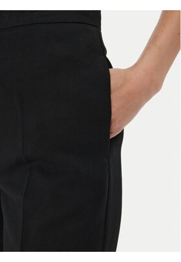 ViCOLO Spodnie materiałowe TB1562 Czarny Regular Fit. Kolor: czarny. Materiał: wiskoza