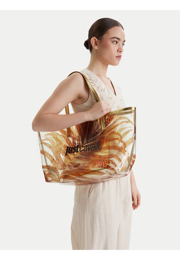 Just Cavalli Torebka 80RA4BS2 ZSE22 Złoty. Kolor: złoty