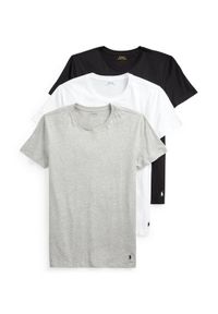 Polo Ralph Lauren Komplet 3 t-shirtów 714830304002 Kolorowy Regular Fit. Typ kołnierza: polo. Materiał: bawełna. Wzór: kolorowy