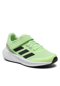 Adidas - adidas Sneakersy RunFalcon 3.0 Elastic Lace Top Strap IF8586 Zielony. Kolor: zielony. Sport: bieganie #5