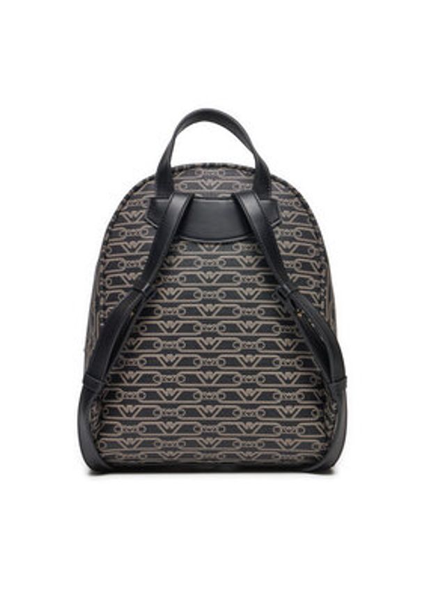 Emporio Armani Plecak EW000372 AF11951 FC033 Czarny. Kolor: czarny. Materiał: skóra