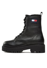 Tommy Jeans Botki Tjw Urban Boot Tumbled Ltr Wl EN0EN02317 Czarny. Kolor: czarny. Materiał: skóra #2