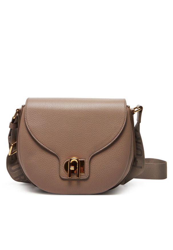 Furla Torebka WB01605 BX0356 3763S Szary. Kolor: szary. Materiał: skórzane