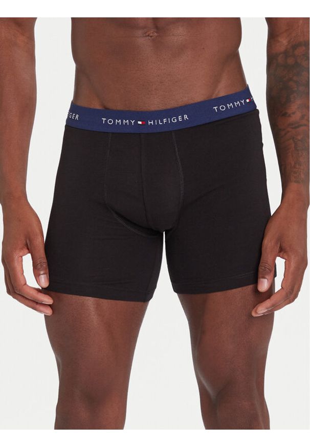 TOMMY HILFIGER - Tommy Hilfiger Komplet 3 par bokserek UM0UM02765 Czarny. Kolor: czarny. Materiał: bawełna