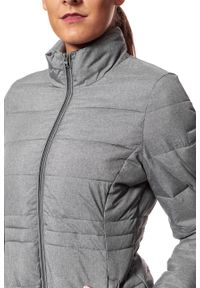 Wrangler - DAMSKA KURTKA ZIMOWA WRANGLER SHORT PUFFER MID GREY MEL W4104V537. Materiał: puch. Sezon: zima #8