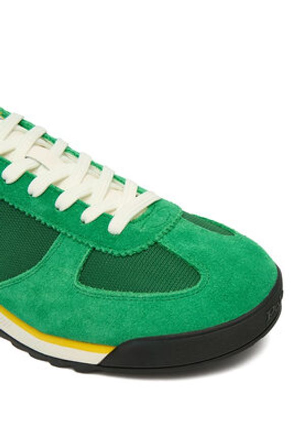 Polo Ralph Lauren Sneakersy 809P01641002 Zielony. Kolor: zielony. Materiał: zamsz, skóra