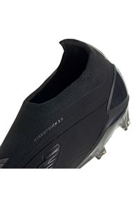 Adidas - Buty piłkarskie adidas Predator Elite Ll Fg M IE1807 czarne. Zapięcie: sznurówki. Kolor: czarny. Materiał: materiał, syntetyk. Szerokość cholewki: normalna. Sport: piłka nożna #4