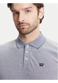Wrangler Polo 112352280 Biały Regular Fit. Typ kołnierza: polo. Kolor: biały. Materiał: bawełna #3